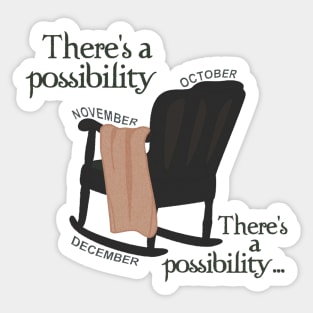 Possibility scene Sticker